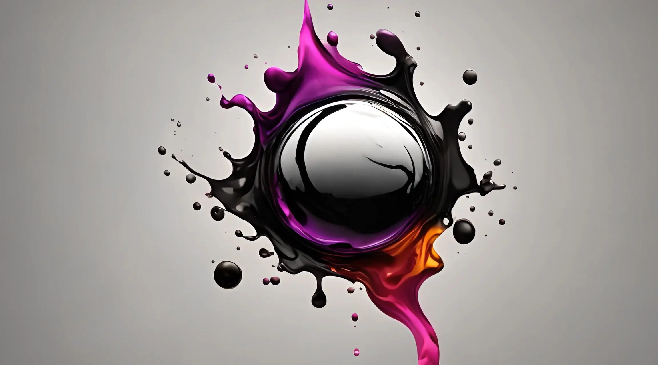 Explosive Color Dynamics Abstract Art Cinematic Stock Video